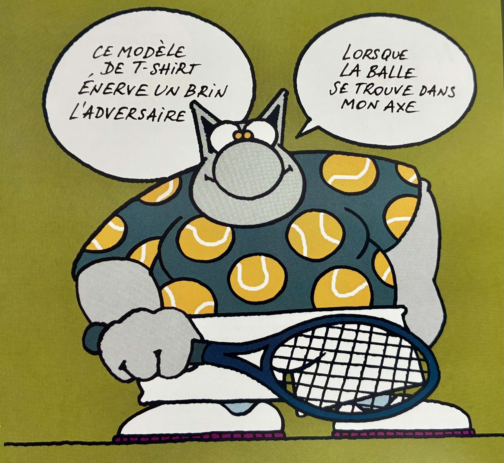 Ouh, chat m’amuse !